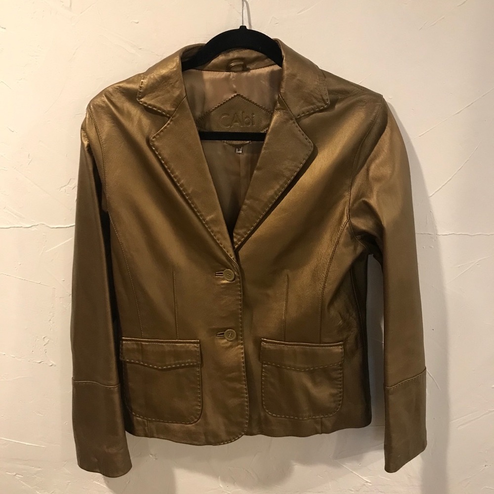 Leather Blazer